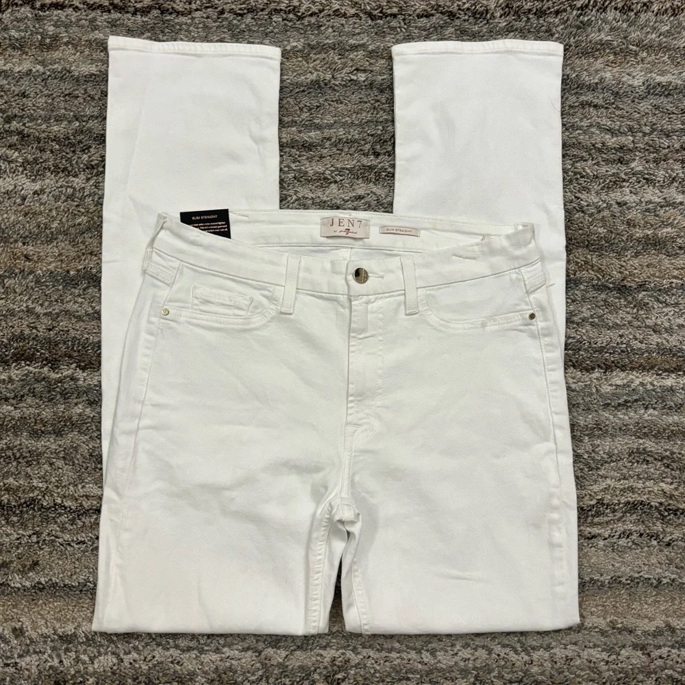 Jen7/7 For All Mankind Slim Straight Leg Jeans Sz 10 NWT | 7 For All Mankind -